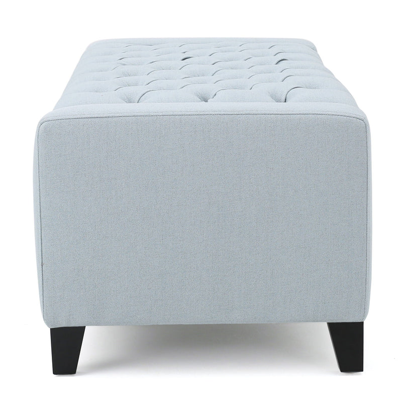 Guernsey Ottoman Storage With Tufted Top by HouseOfZazla