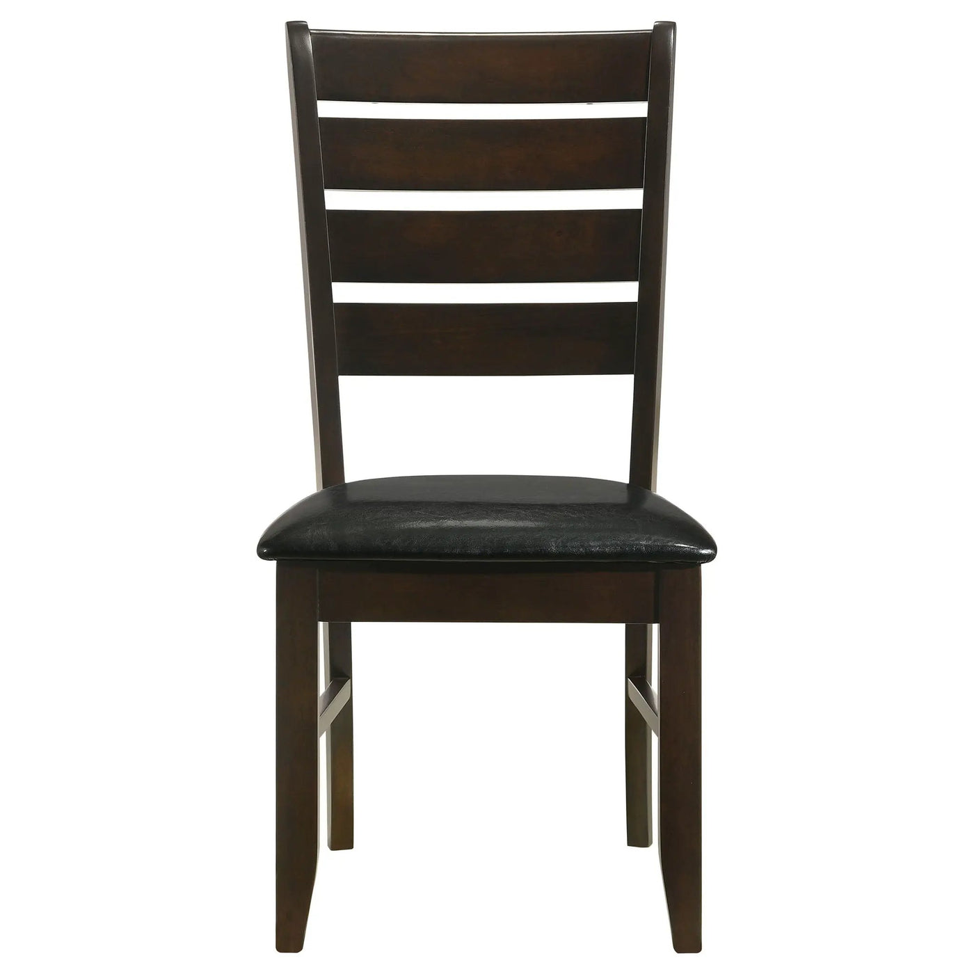 Padded Seat Side Chairs With Tapered Slats (Set of 2) by HouseOfZazla