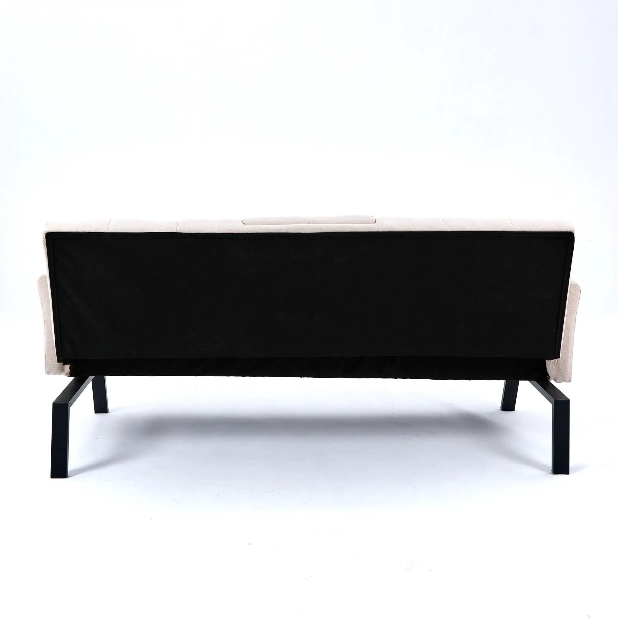 Sofa Bed With Foldable Design And Cup Holder by HouseOfZazla
