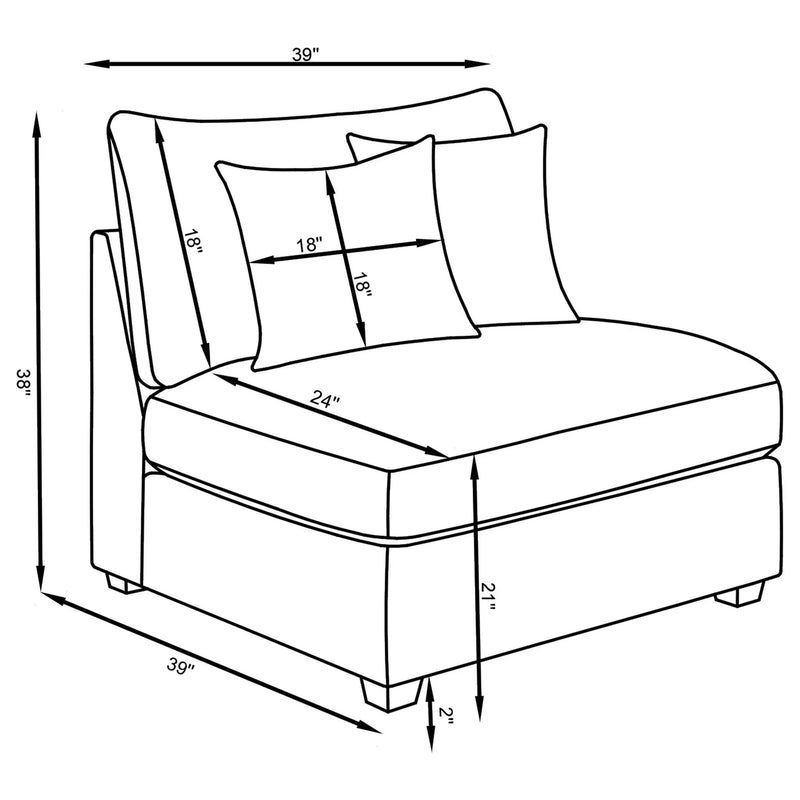 Austin - Chair With Pillows by HouseOfZazla