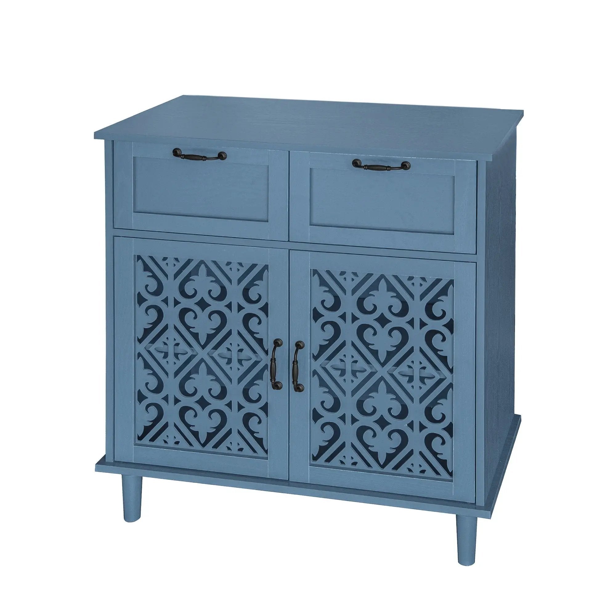 2 Door 2 Drawer Elegant Cabinet by HouseOfZazla
