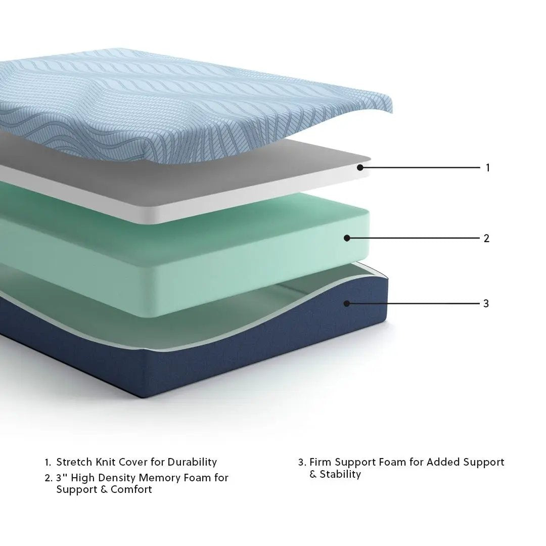 Peak 2.0 12 Memory Foam - Mattress by Unique Piece Furniture