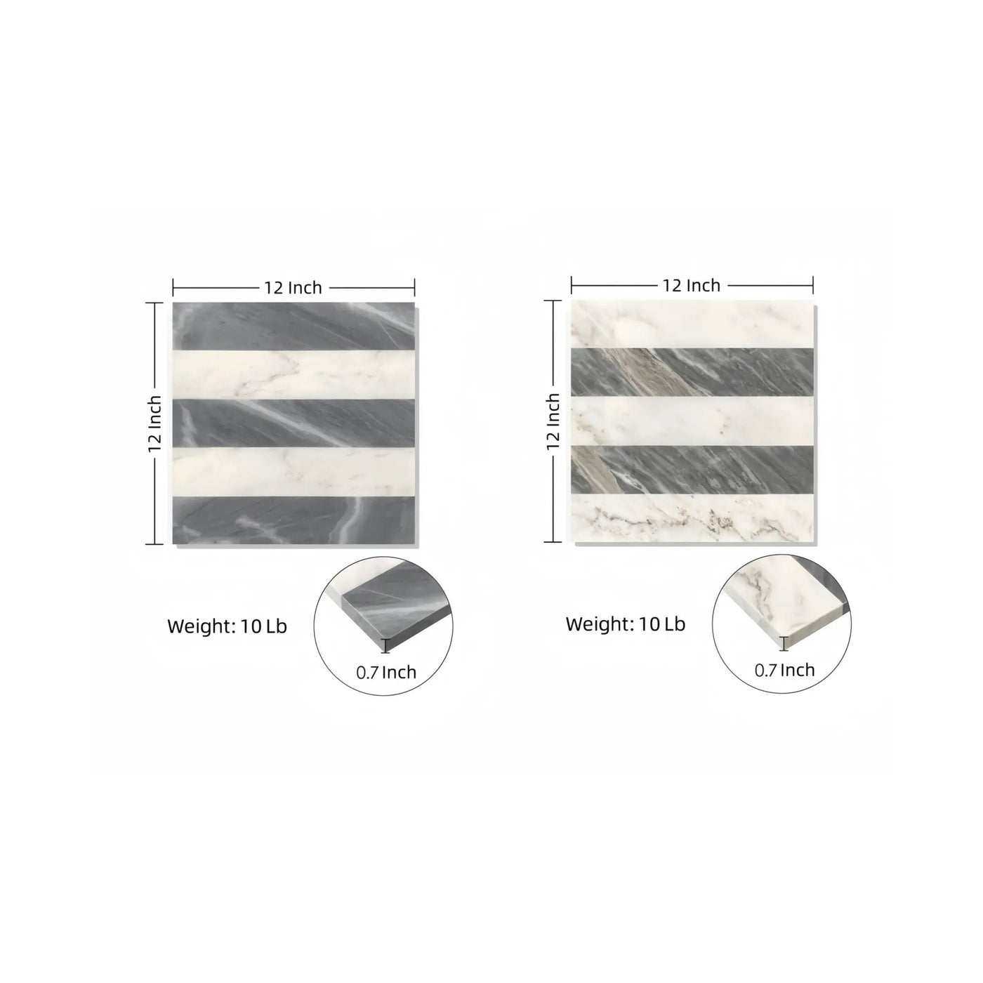 Elegant Waterjet Polished Marble Tile For Floor And Wall by HouseOfZazla