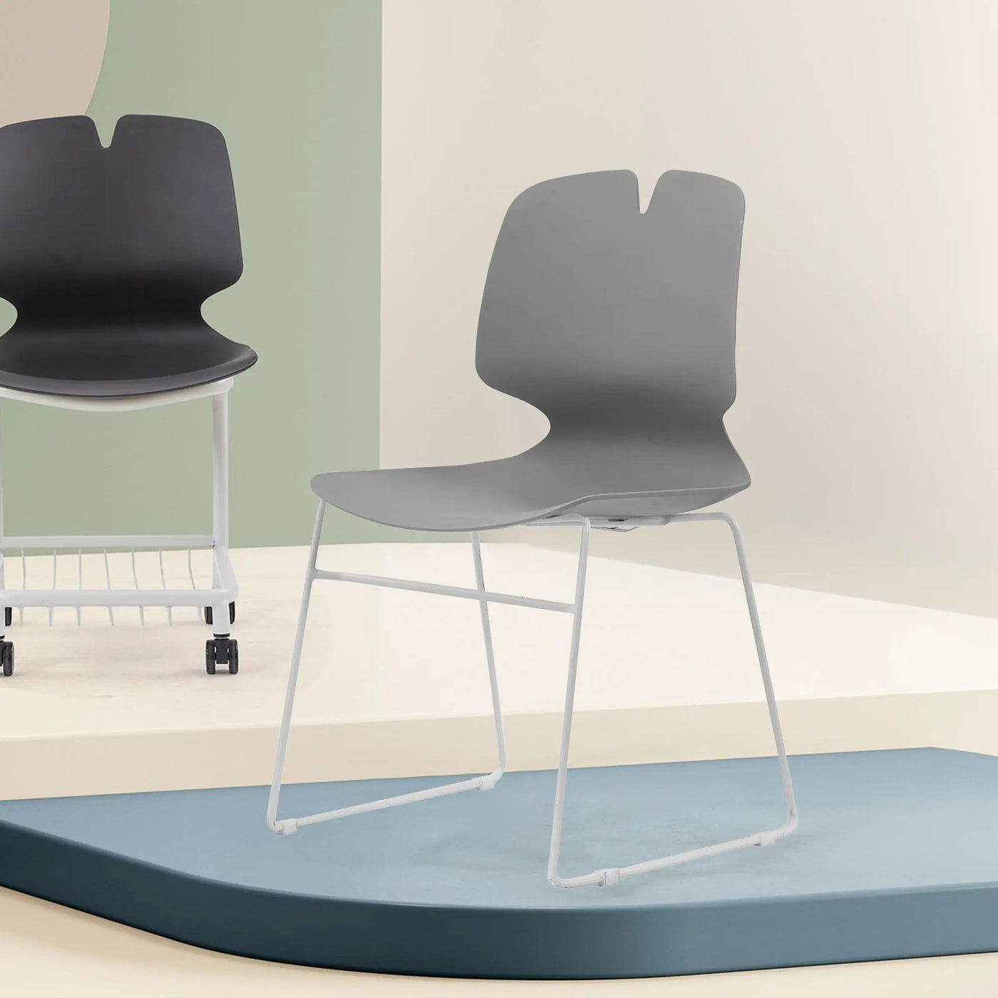 Modern Stacked Office Chairs (Set of 4) by HouseOfZazla