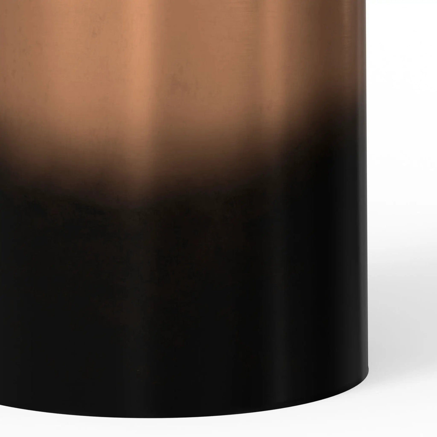 Curtis - Ombre Metal Cylinder Accent Table by Unique Piece Furniture