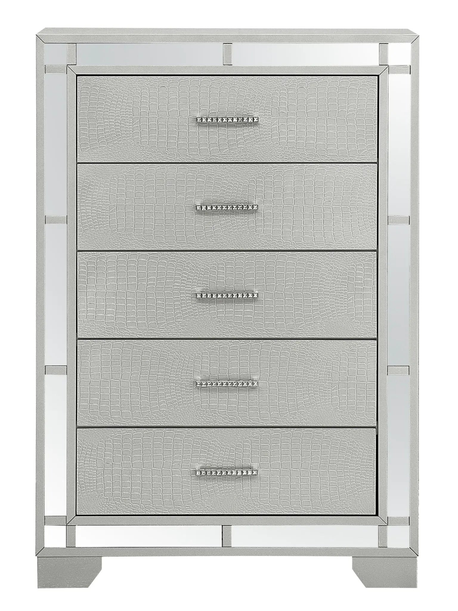 Madison - Chest - Silver Champagne by Unique Piece Furniture