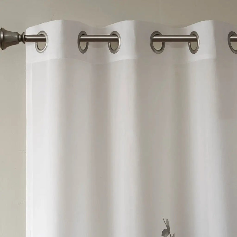Burnout Printed Curtain Panel by HouseOfZazla