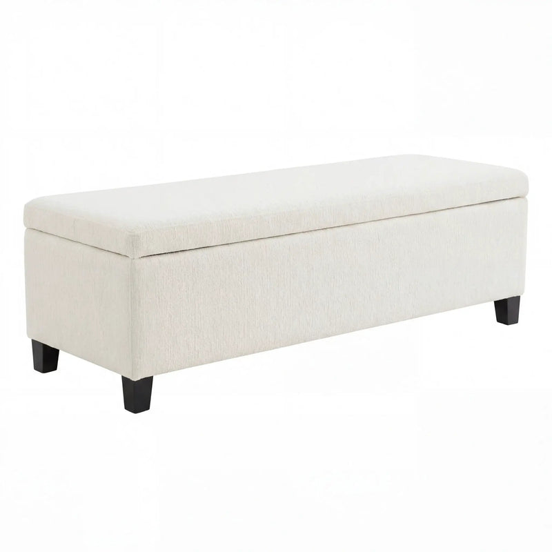 Upholstered Storage Ottoman Bench by HouseOfZazla