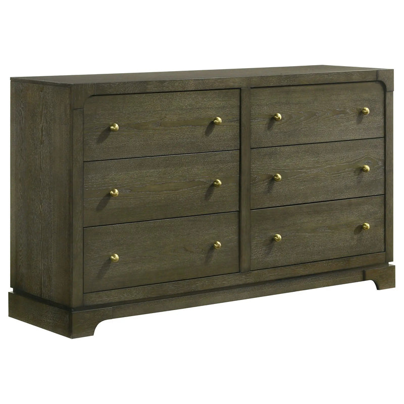 Gran Park 5-piece Eastern King Bedroom Set Dark Cocoa by Unique Piece Furniture