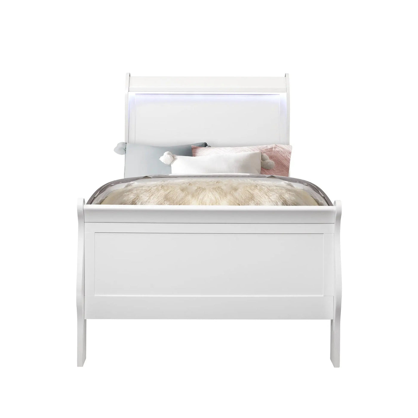 Charlston - Bed With LED by Unique Piece Furniture