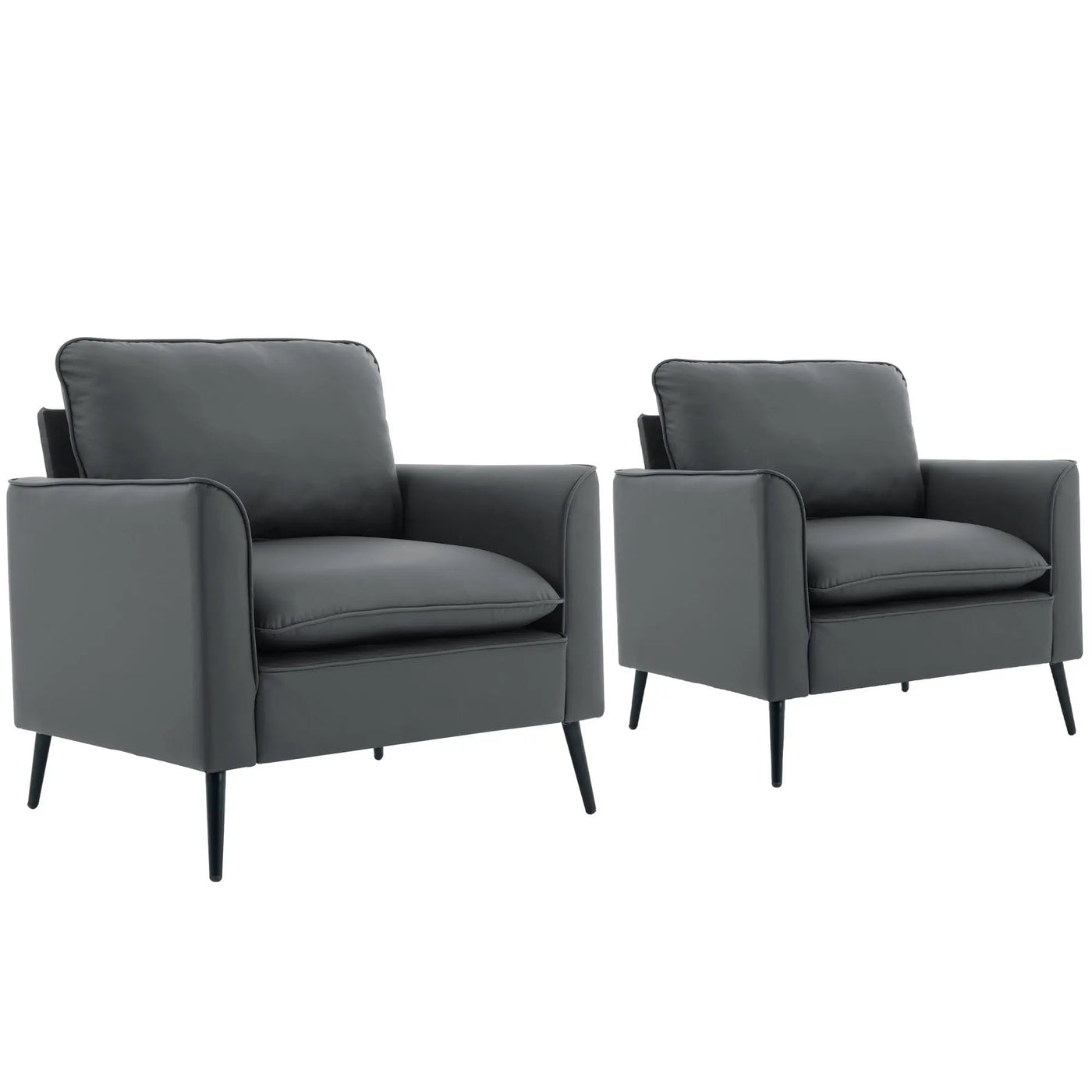 Nordic Retro Light Luxury Upholstered Sofa Chair by Unique Piece Furniture