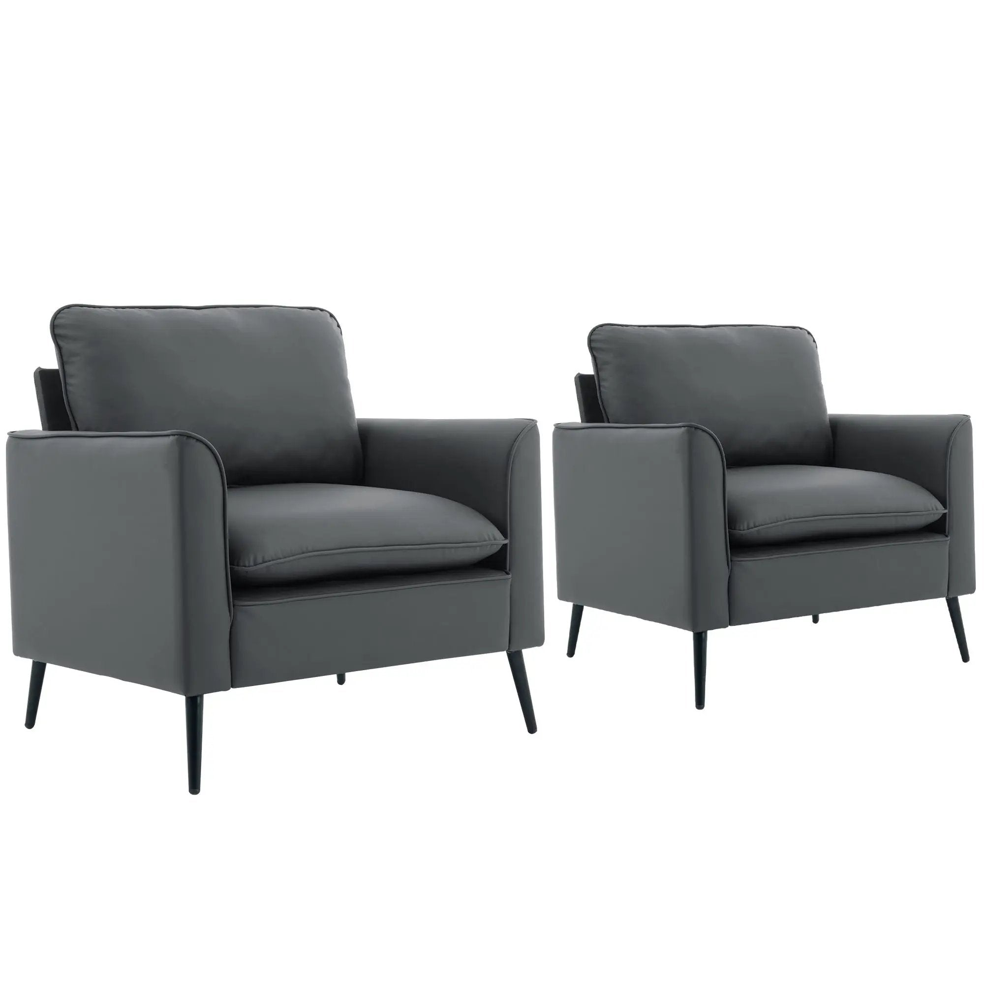 Nordic Retro Light Luxury Upholstered Sofa Chair