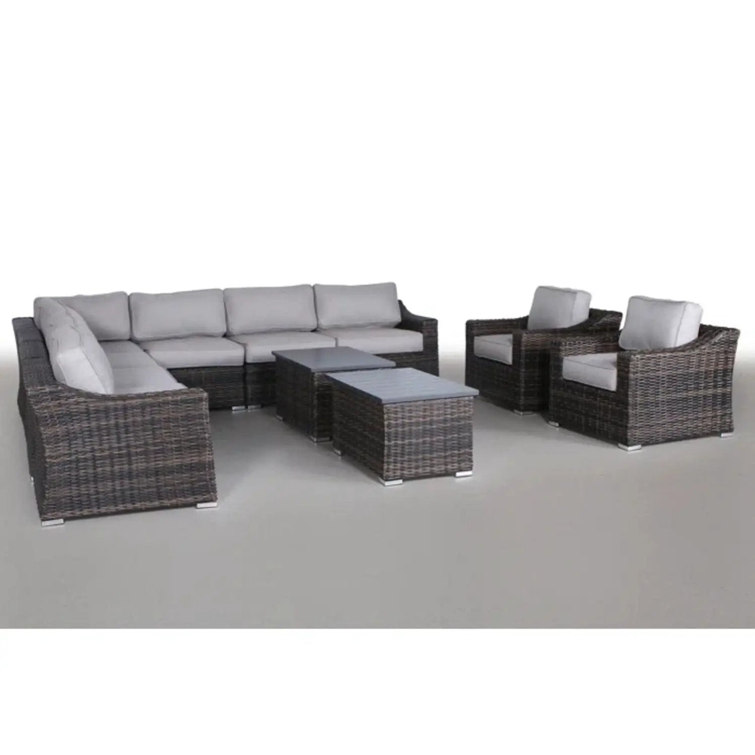 Stylish Sofa Seating Group With Cushions Perfect For Outdoor Gatherings by Unique Piece Furniture