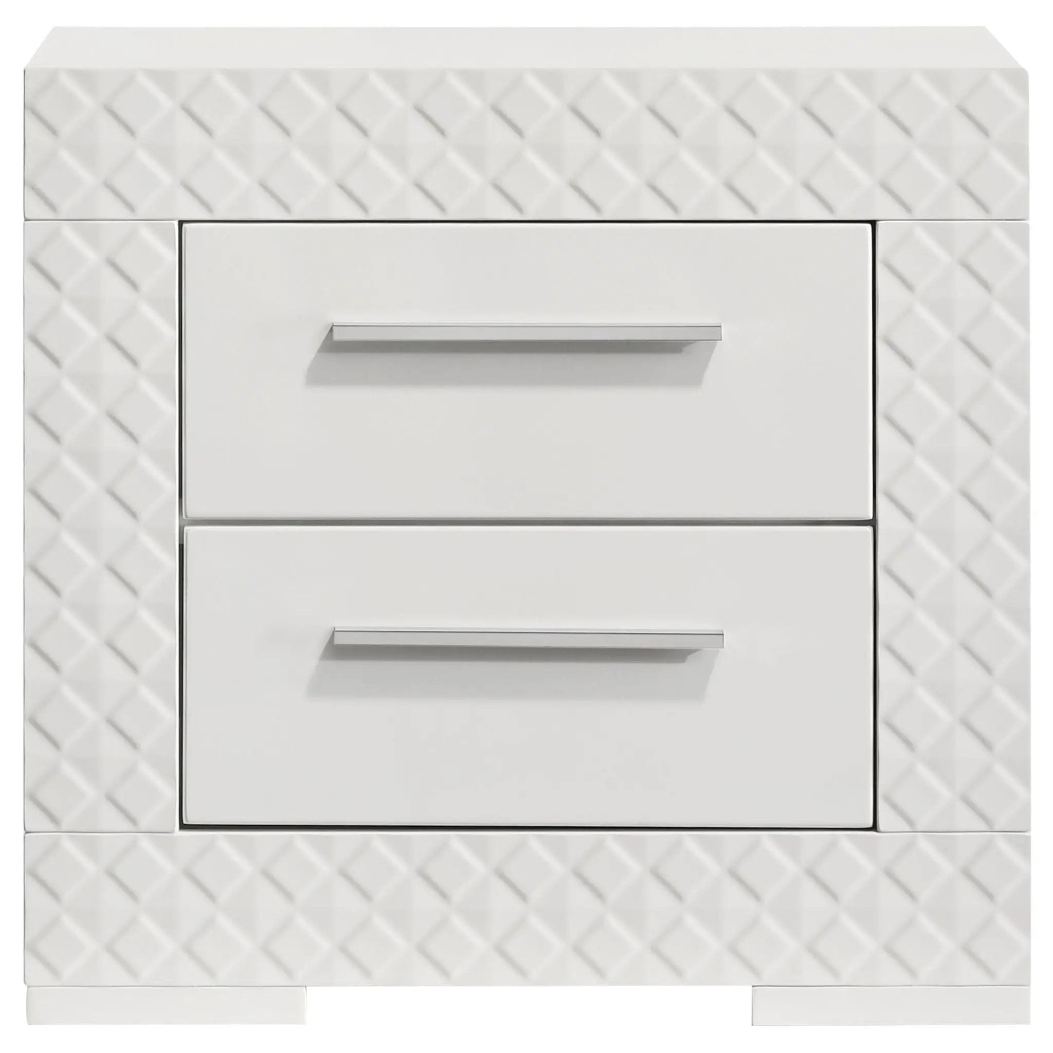 Pierce - 2 Drawer Nightstand, Bedside Table by HouseOfZazla