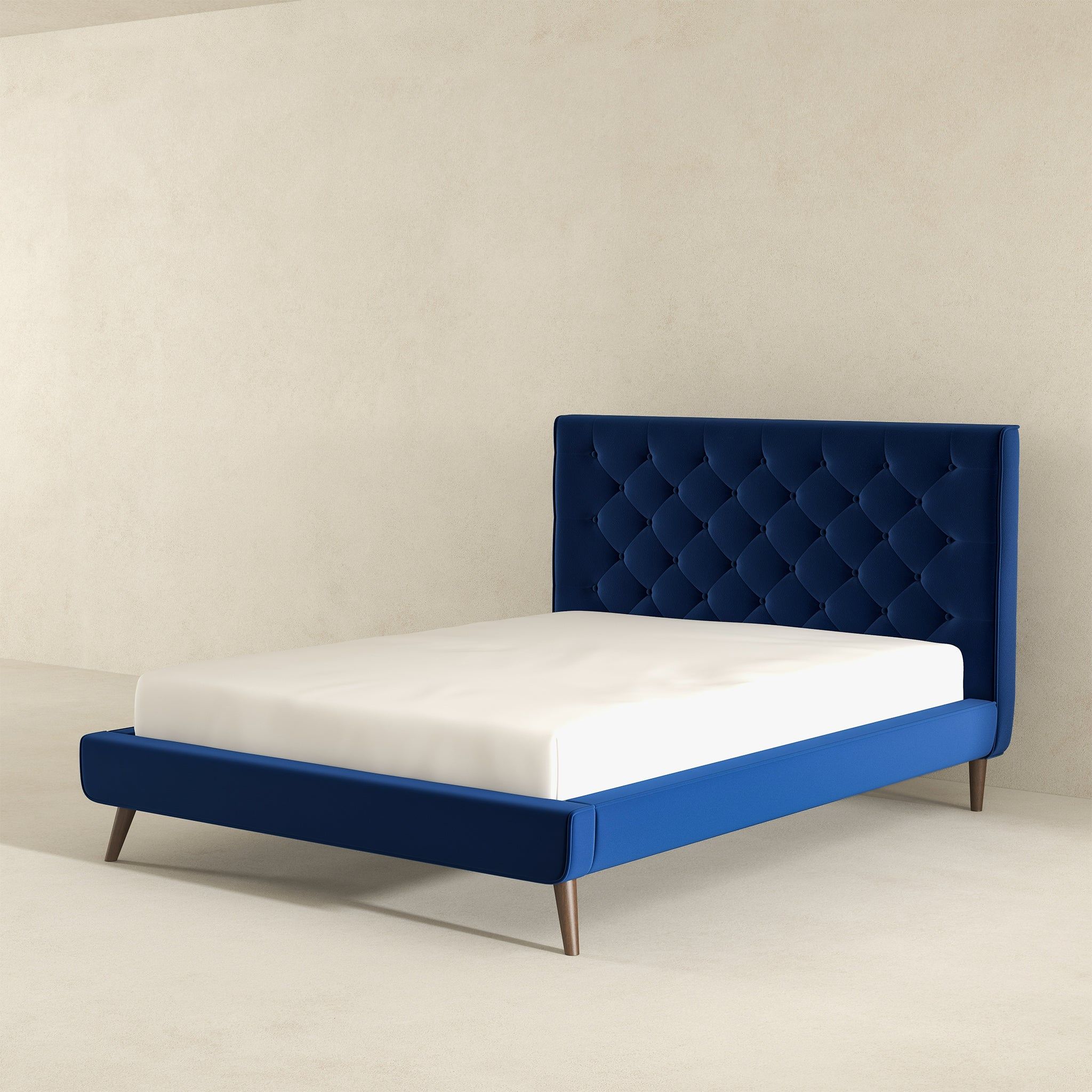 Dillon - Mid-Century Platform Bed by HouseOfZazla