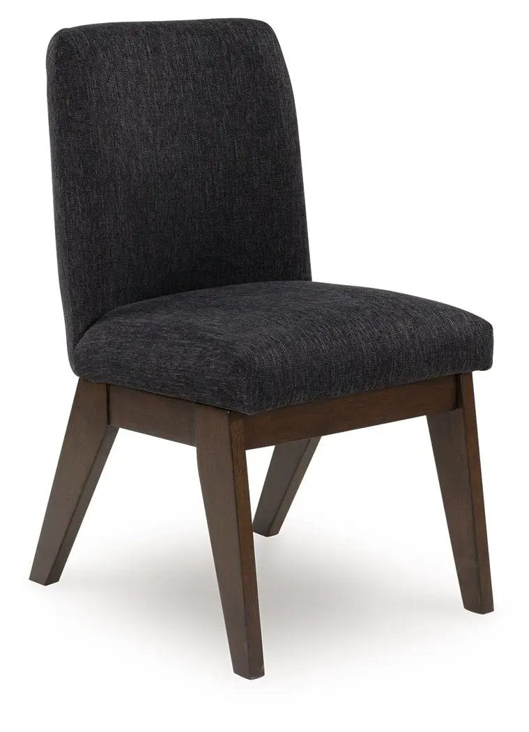 Dilenno - Dining Upholstered Side Chair (Set of 2) - Dark Brown by Unique Piece Furniture
