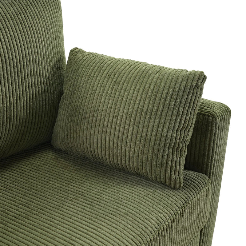 Sleeper Sofa With Foldable Mattress, USB Ports, Side Table & Storage Pocket by HouseOfZazla