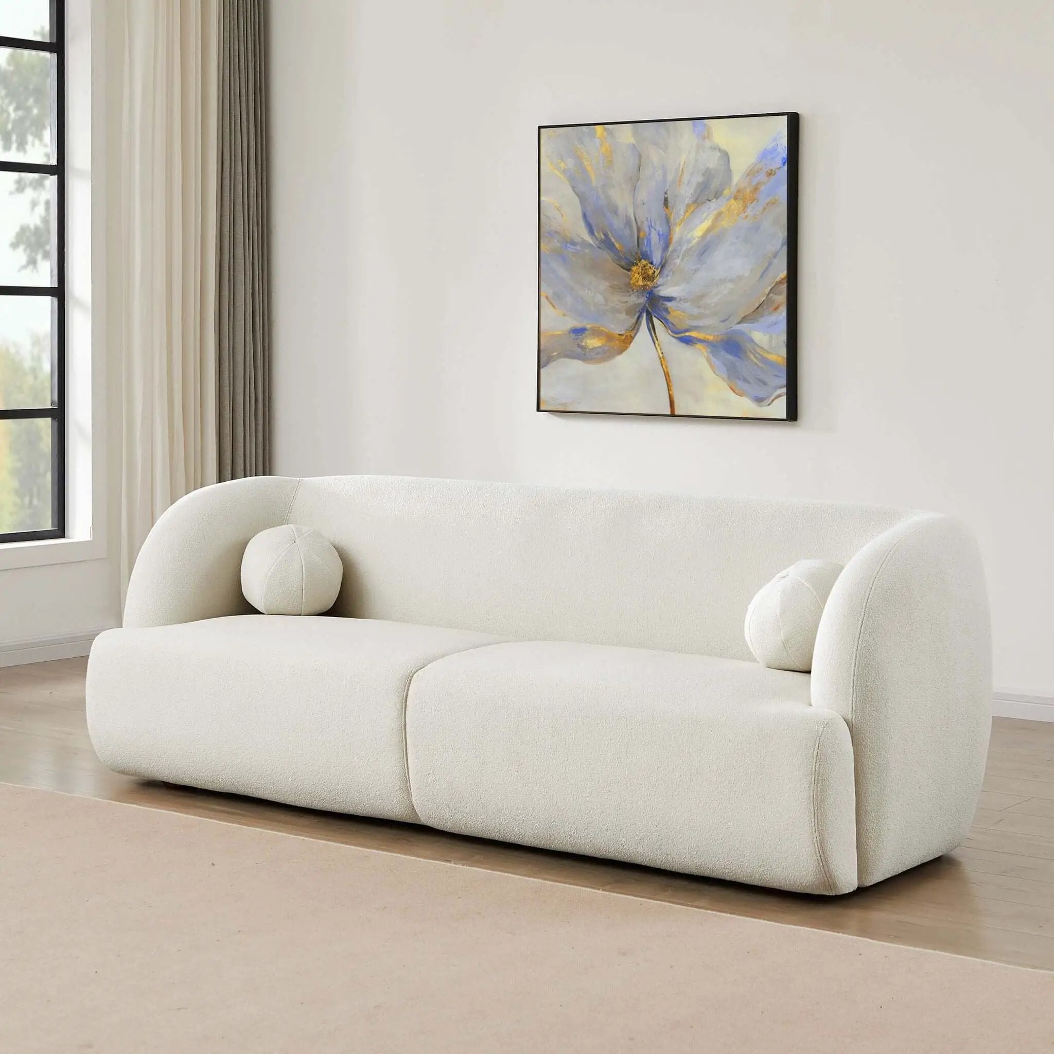 Anna - French Boucle Sofa by Unique Piece Furniture