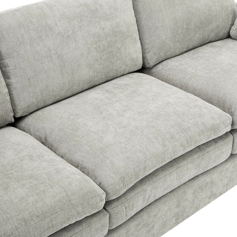 Cozy Upholstered Cushion Loveseat Sofa For Living Room by HouseOfZazla