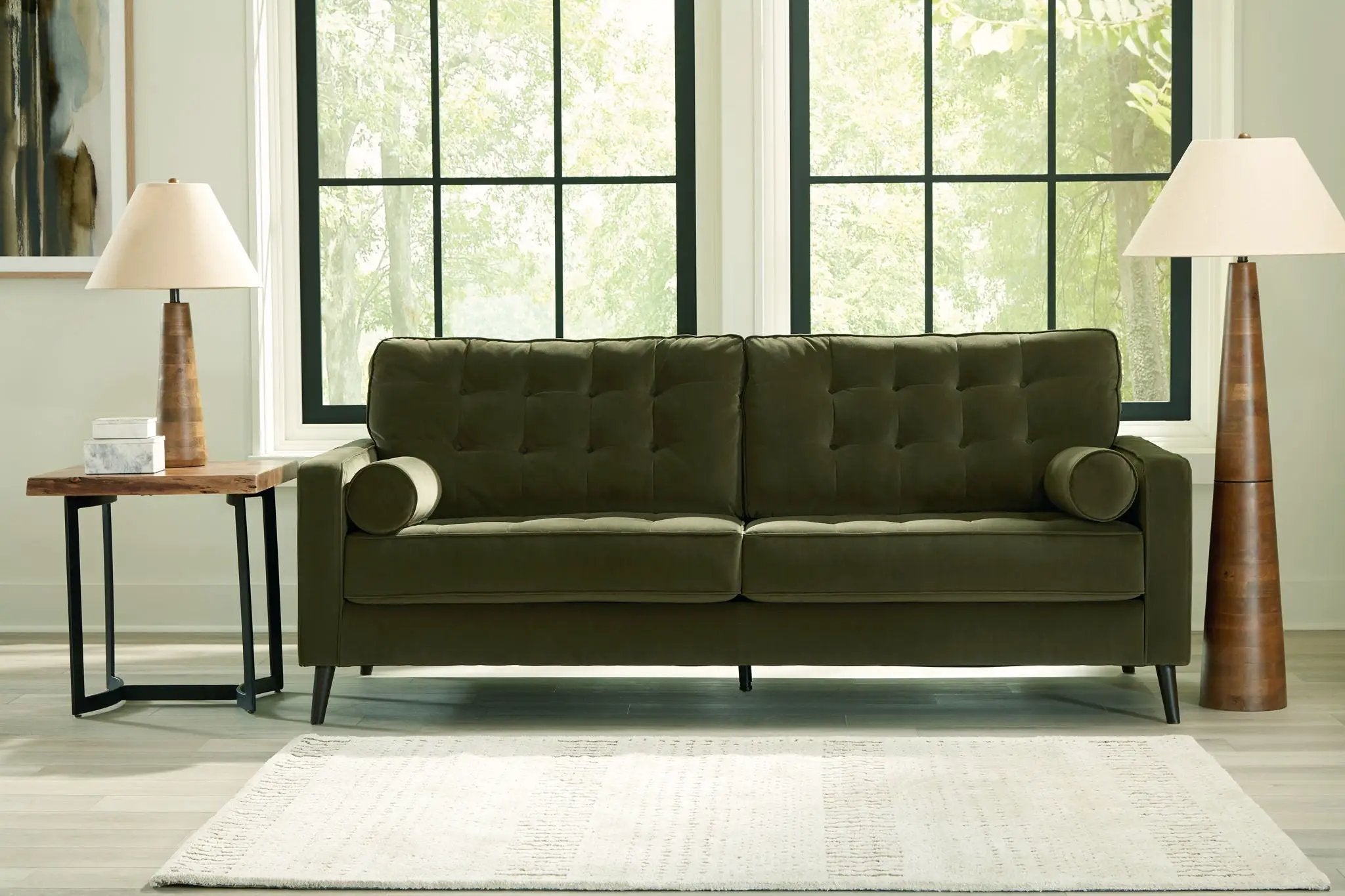 Reveon Lakes - Sofa - Olive by Unique Piece Furniture