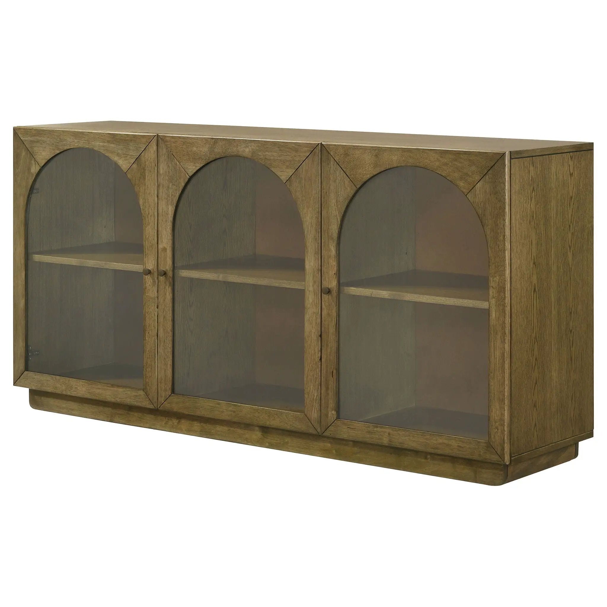 Castlewood 71-inch Dining Sideboard Buffet Server Brown Oak by Unique Piece Furniture
