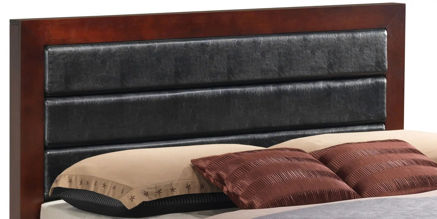 Transitional Modern Design Bed by HouseOfZazla