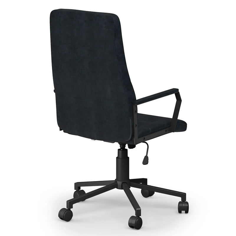 Foley - Swivel Office Chair - Distressed Blue by Unique Piece Furniture