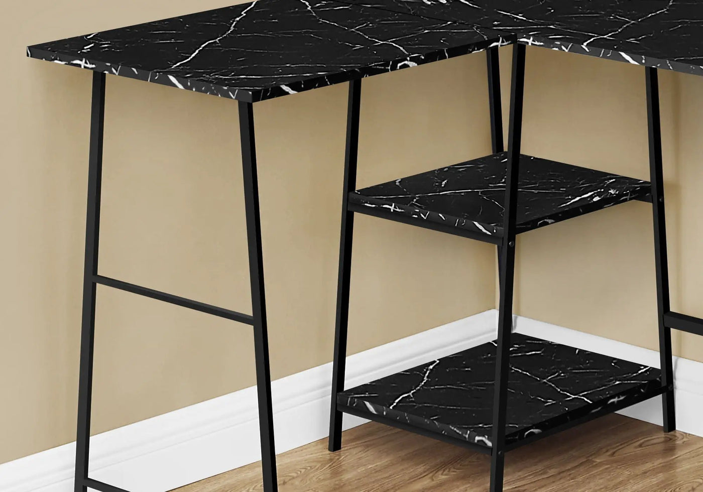 Contemporary L-Shape Corner Computer Desk by HouseOfZazla