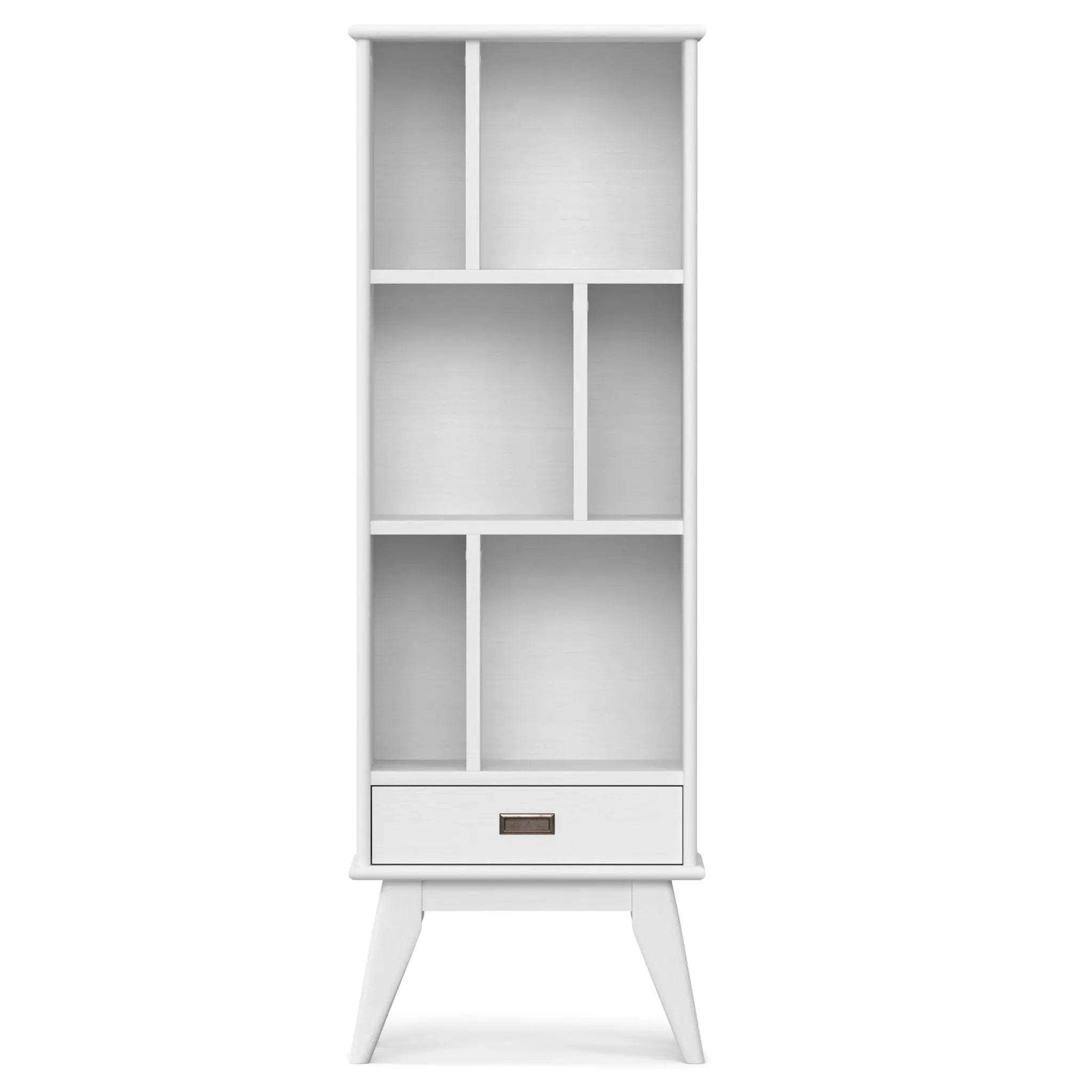 Draper - Mid Century Wide Bookcase And Storage Unit by HouseOfZazla