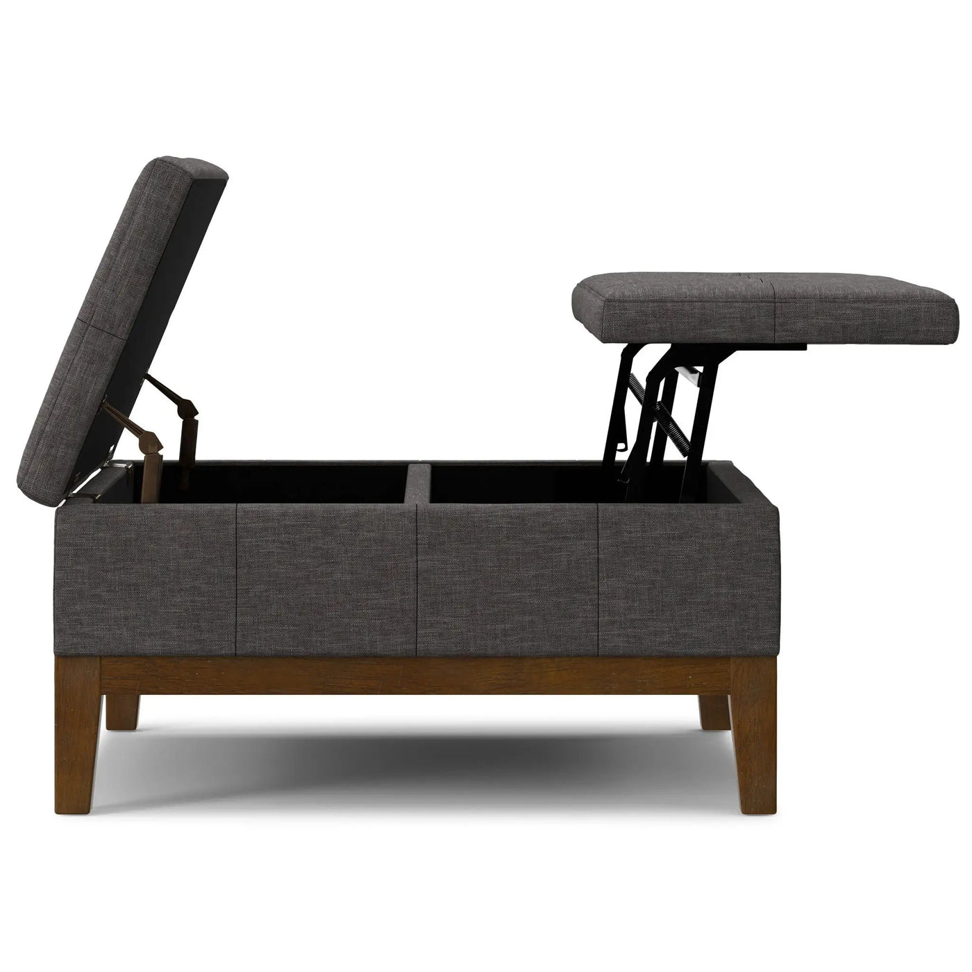 Dover - Multifunctional Lift Top Coffee Table Storage Ottoman by HouseOfZazla