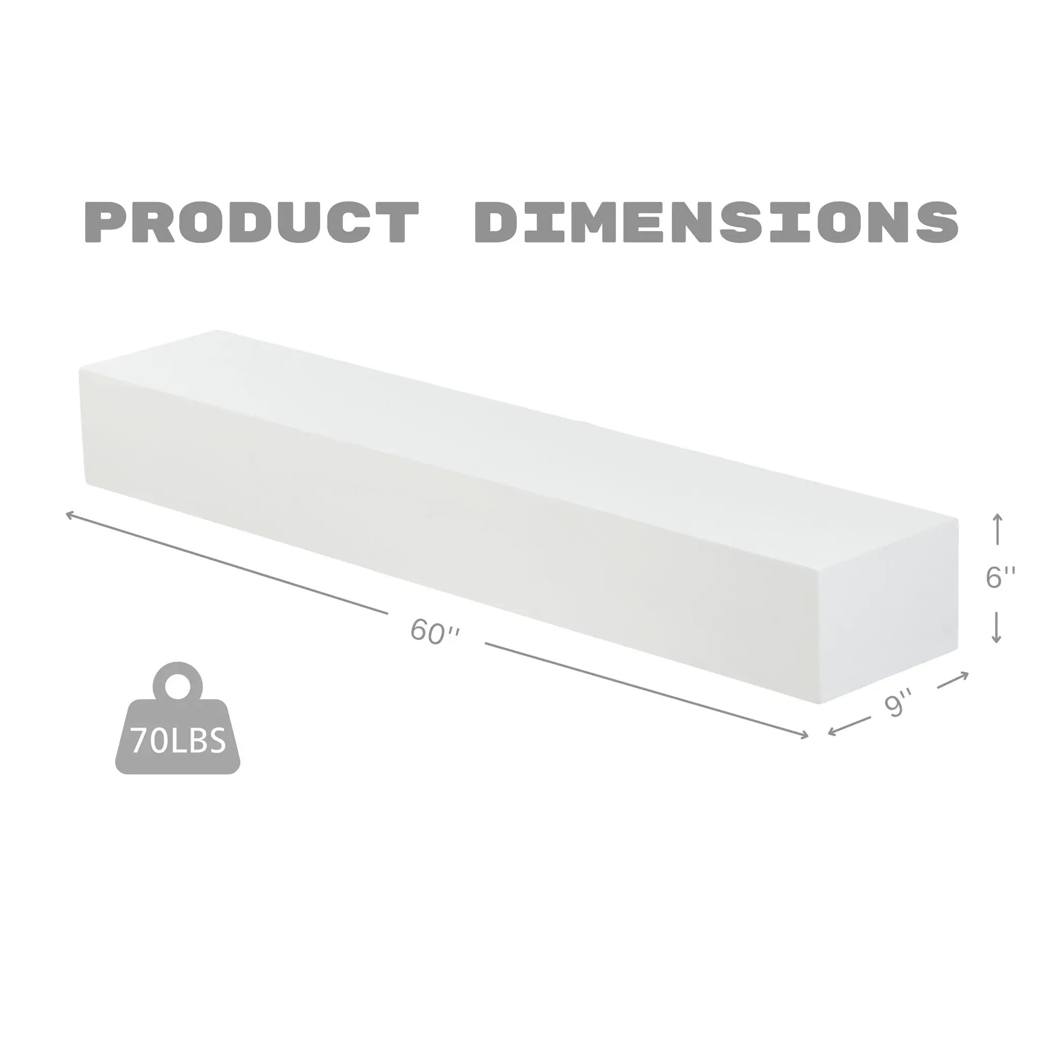 Fireplace Mantel Floating Shelf For Home Decor by Unique Piece Furniture