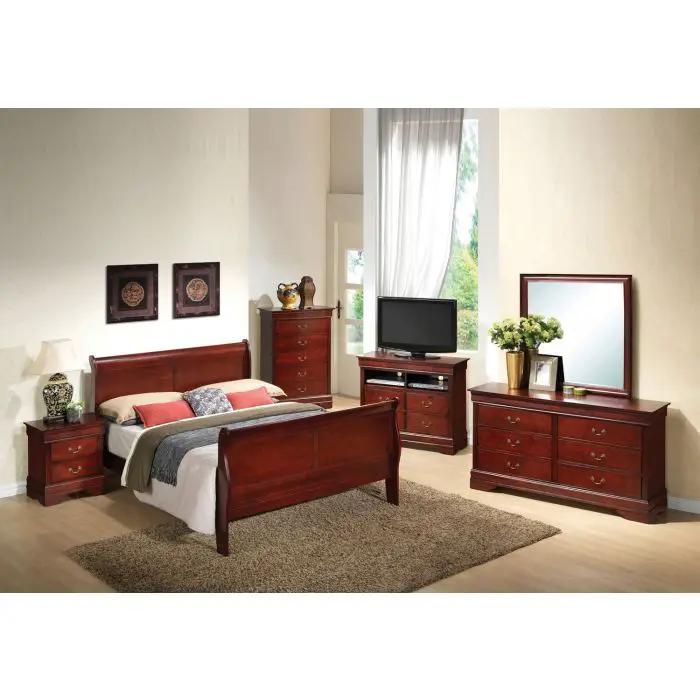Panel Sleigh Bed by HouseOfZazla