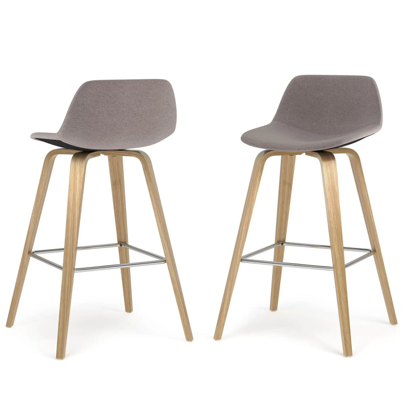 Randolph Bentwood - Upholstered Counter / Bar Height Stool (Set of 2) by Unique Piece Furniture