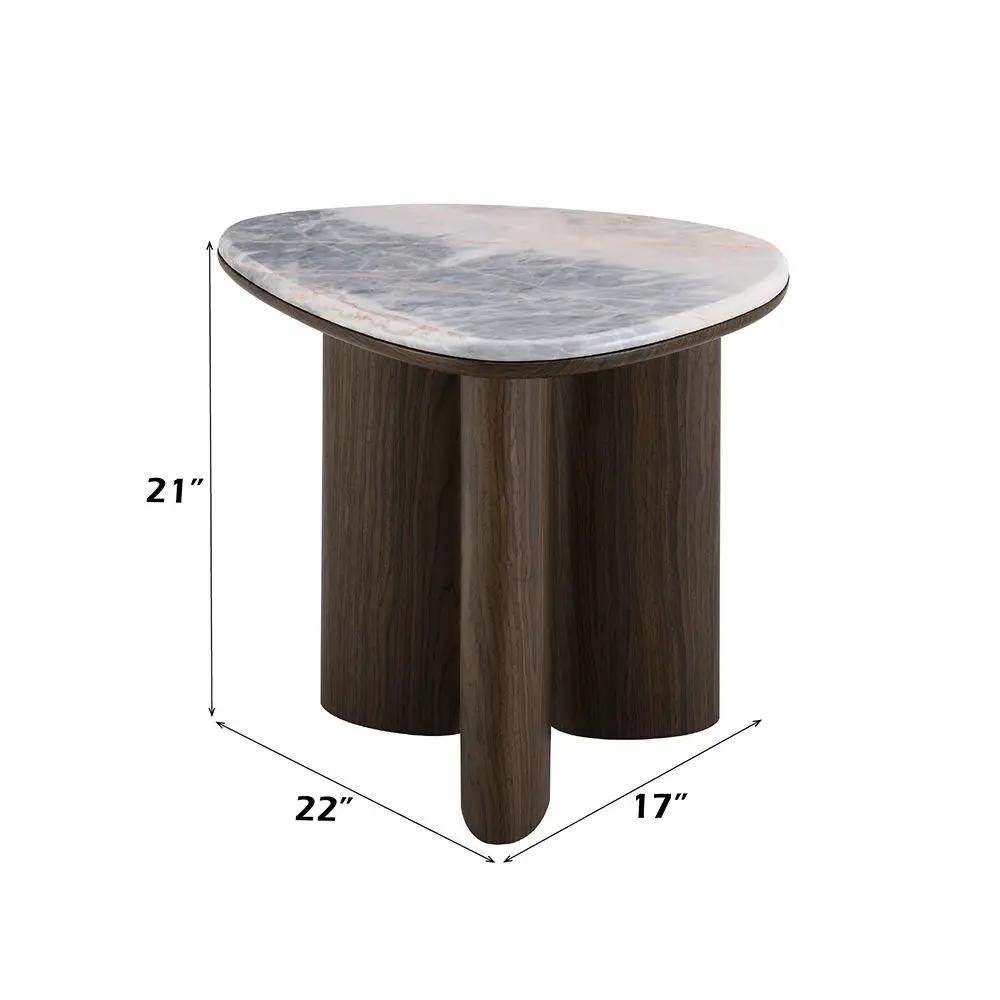 Hanale - Table With Marble Top by Unique Piece Furniture