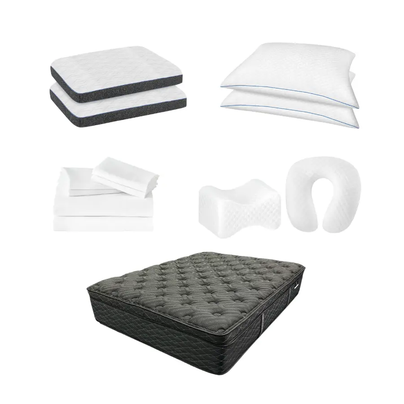 The Restonic Luxury Euro Top Mattress Ensemble by HouseOfZazla