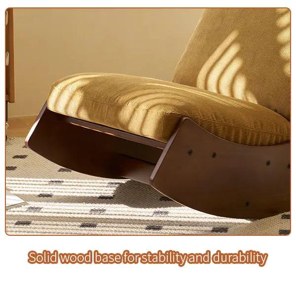 Comfortable High-Quality Upholstery Glider Rocking Chair by Unique Piece Furniture