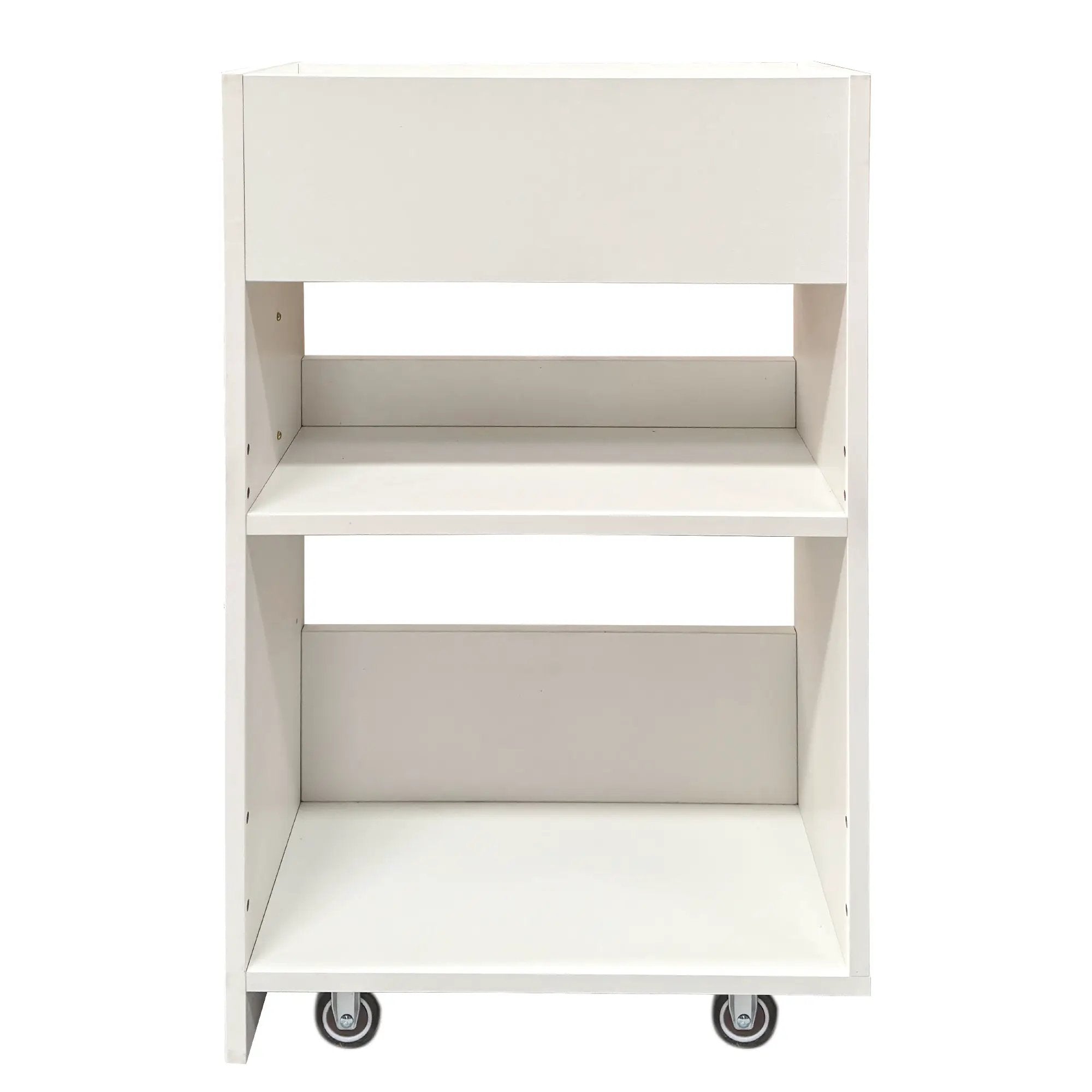 3 Tier Wooden Floor Standing Bookcase with Slide Out Drawer Storage by HouseOfZazla