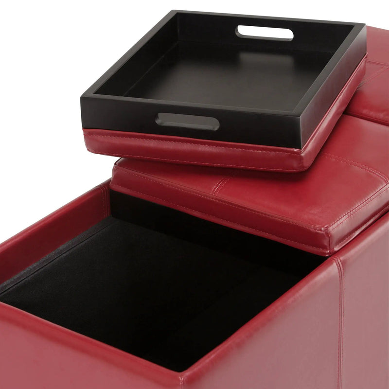 Avalon - Upholstered Storage Ottoman by HouseOfZazla