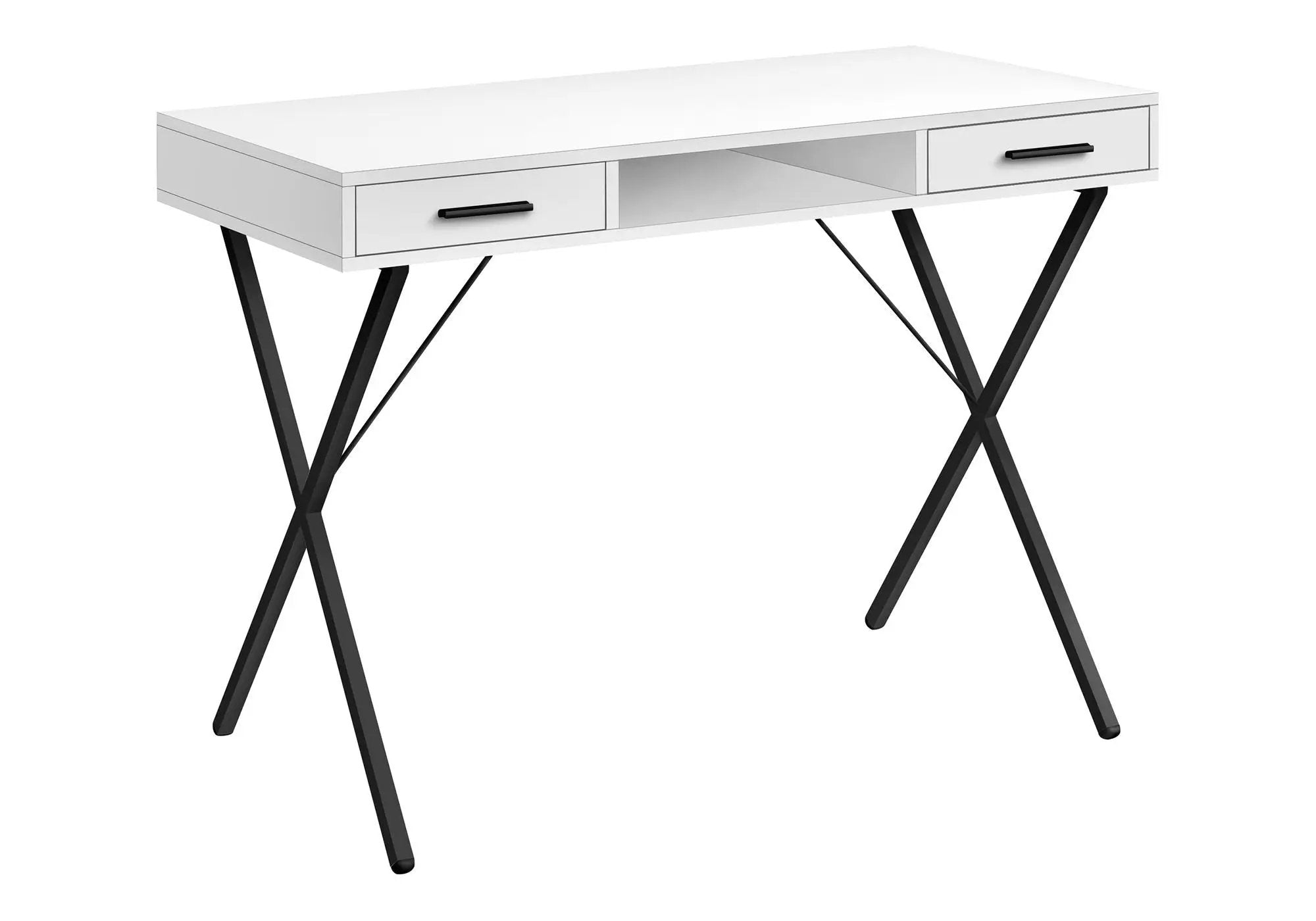 Computer Desk, Home Office, Laptop, Left / Right Set-Up, Storage Drawers, Work, Contemporary, Modern by Unique Piece Furniture