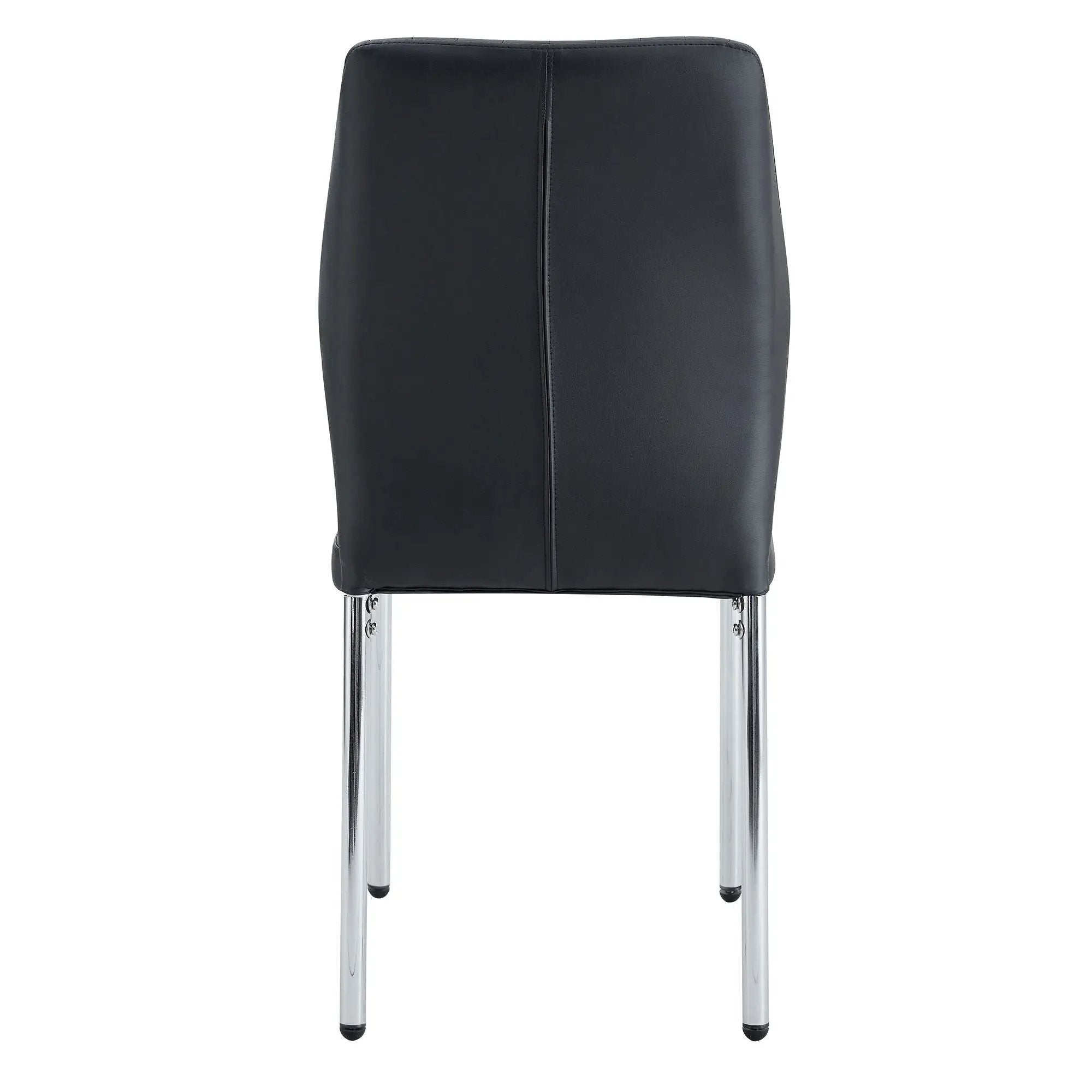 Luxury Simple High Resilience Dining Chair With Metal Legs by HouseOfZazla