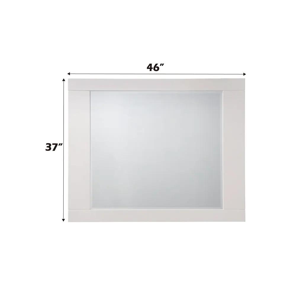 Naima II - Mirror - White High Gloss by Unique Piece Furniture