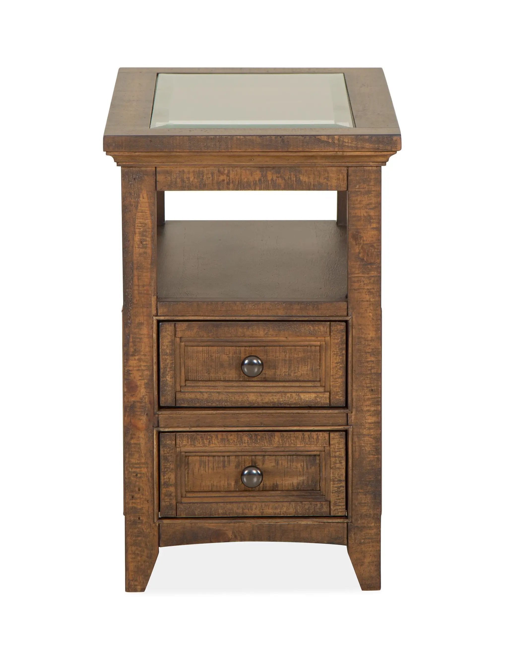 Bay Creek - Chairside End Table - Toasted Nutmeg by Unique Piece Furniture