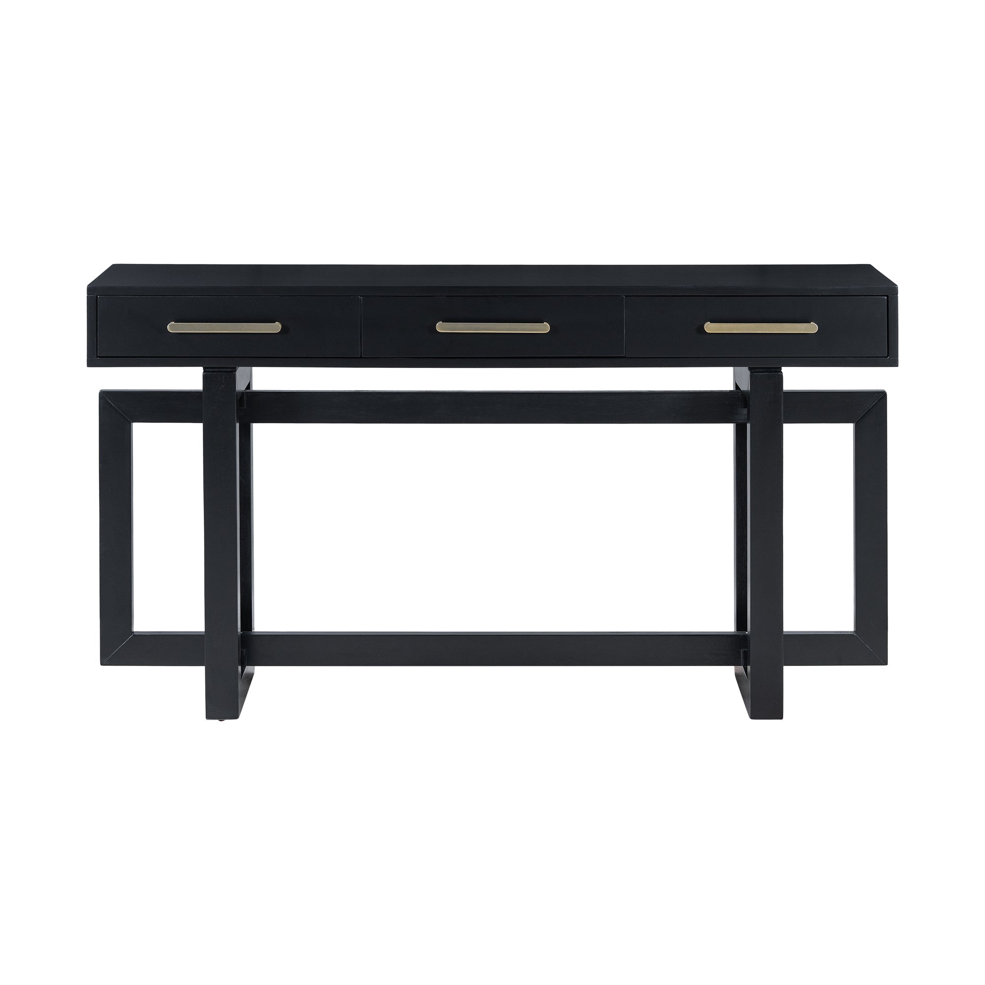 U_STYLE Elegant Console Table with Three Drawers by HouseOfZazla