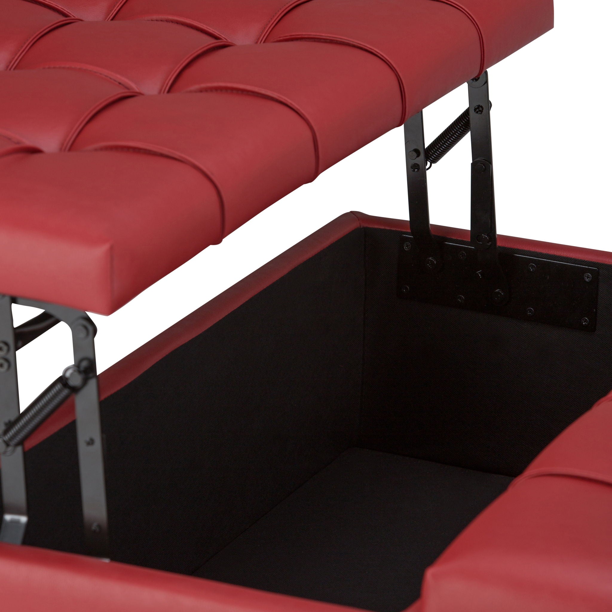 Harrison - Upholstered Coffee Table Storage Ottoman by HouseOfZazla
