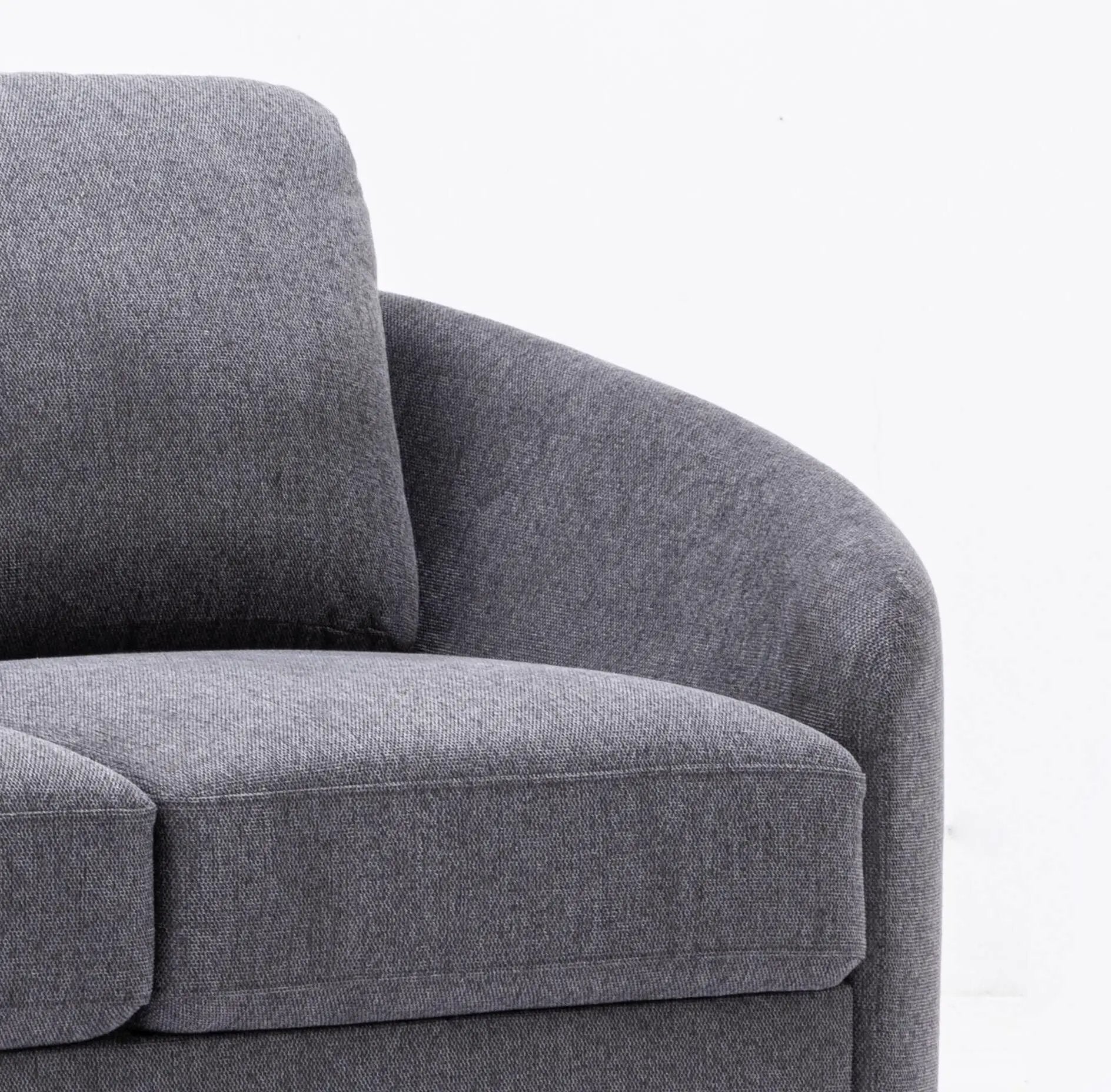 Yuina - Linen Loveseat - Gray by Unique Piece Furniture