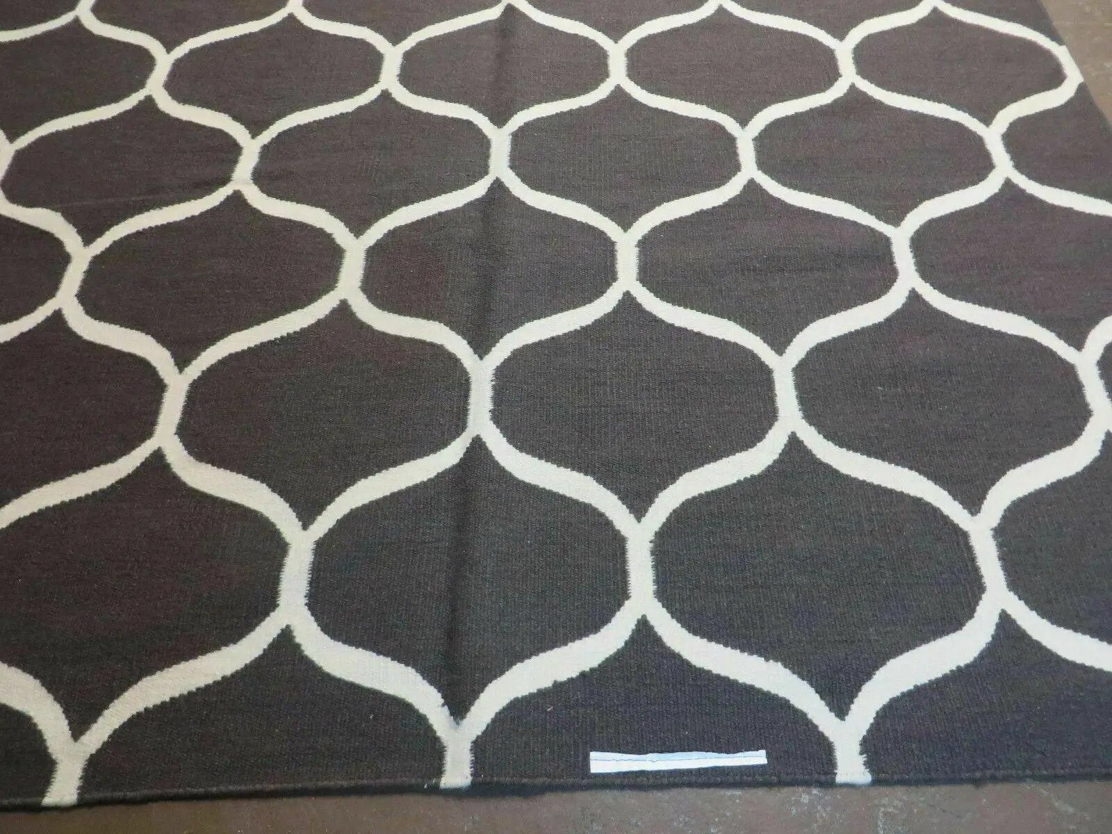 5' X 8' Modern Contemporary Hand Made Flat Weave Wool Rug Veg Dyes Nice by Jewel Rugs