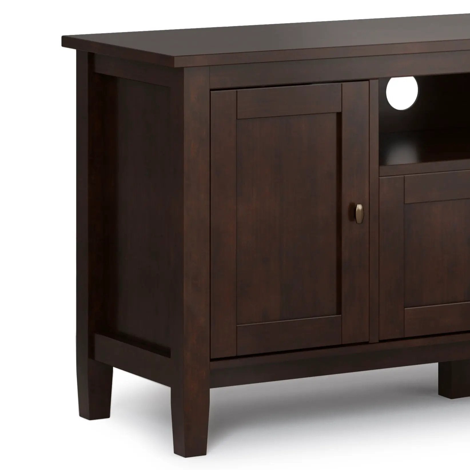Warm Shaker - TV Media Stand, Handcrafted by Unique Piece Furniture