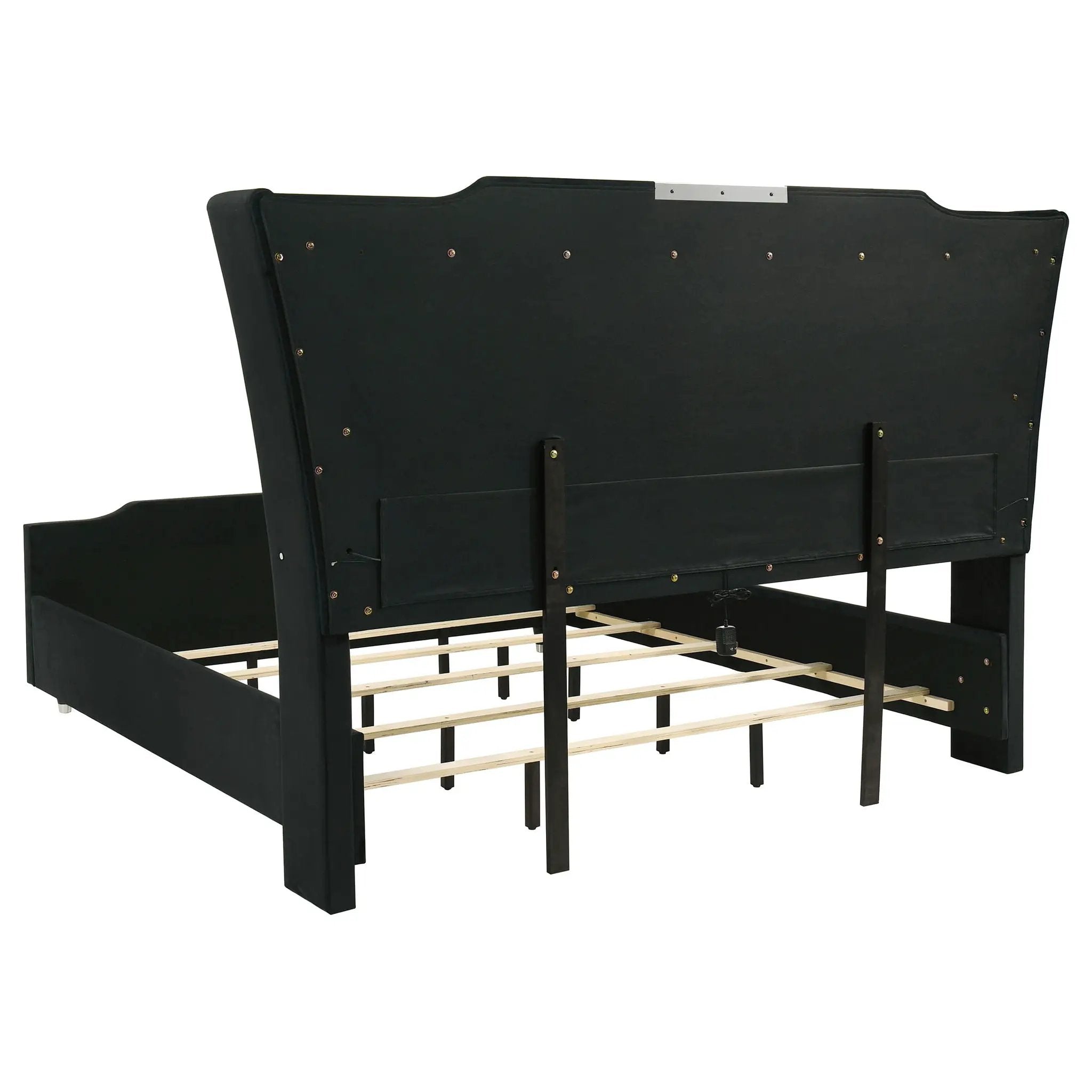 Lorient 5-piece California King Bedroom Set Black by Unique Piece Furniture