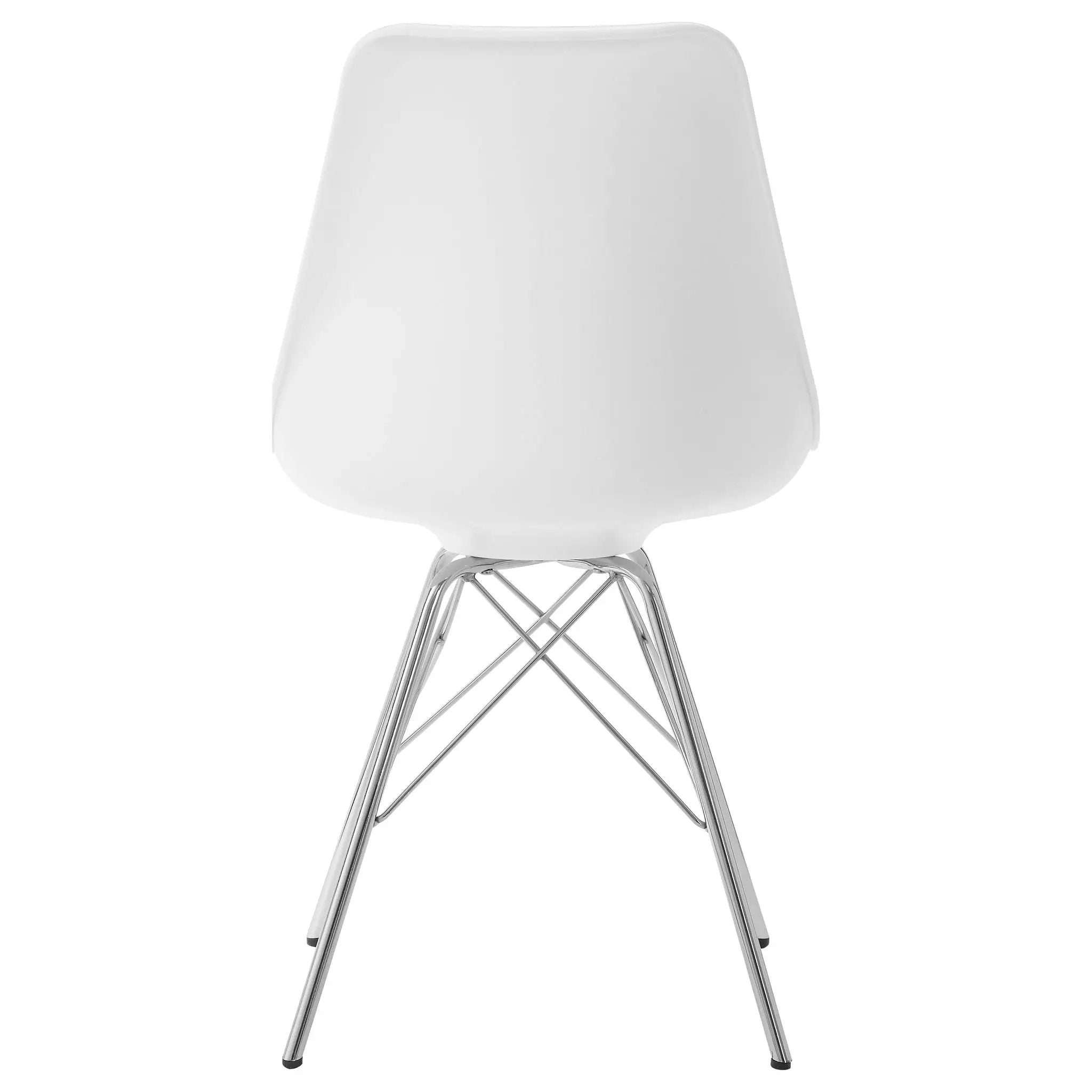 Juniper Polypropylene Dining Side Chair White (Set of 2) by Unique Piece Furniture