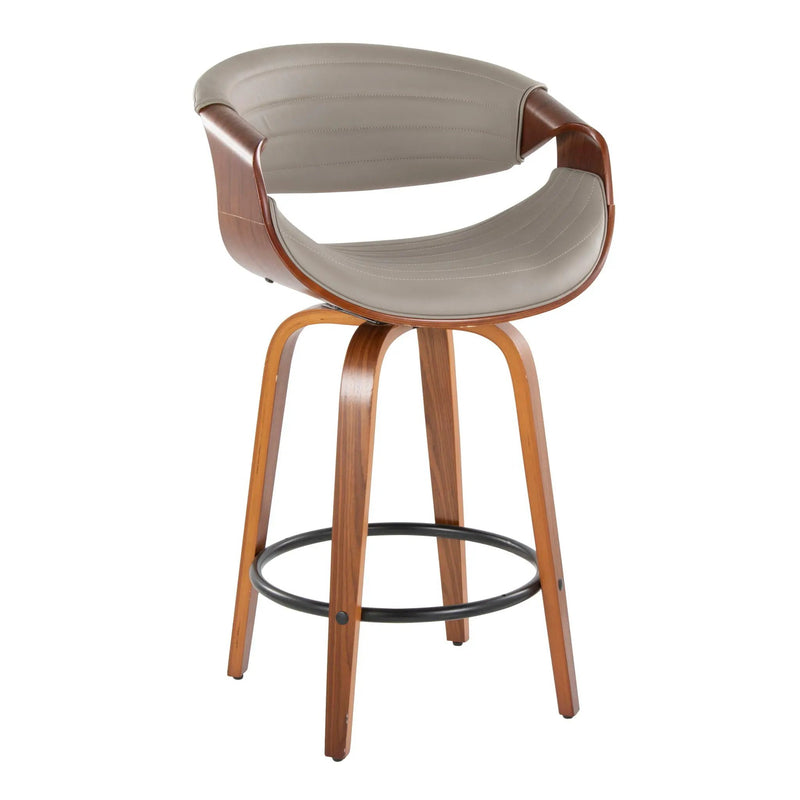 Symphony - Mid Century Stylish Design Modern Counter Stool (Set of 2) by HouseOfZazla